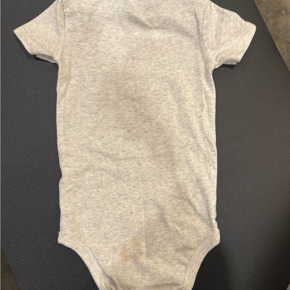 Carter's Gray Baby One Piece - Picture 3 of 3
